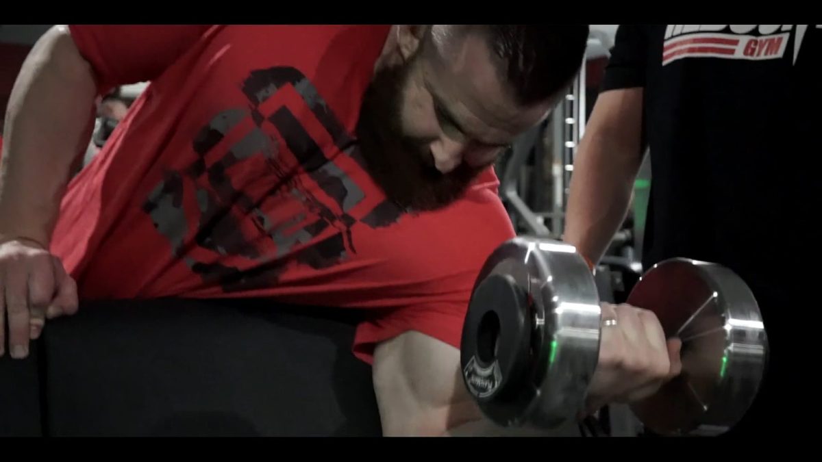 Terrence Ruffin Arm Workout