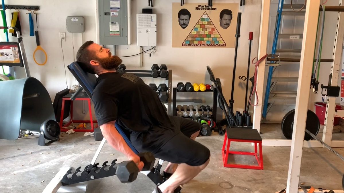 Garage Gym Back and Biceps