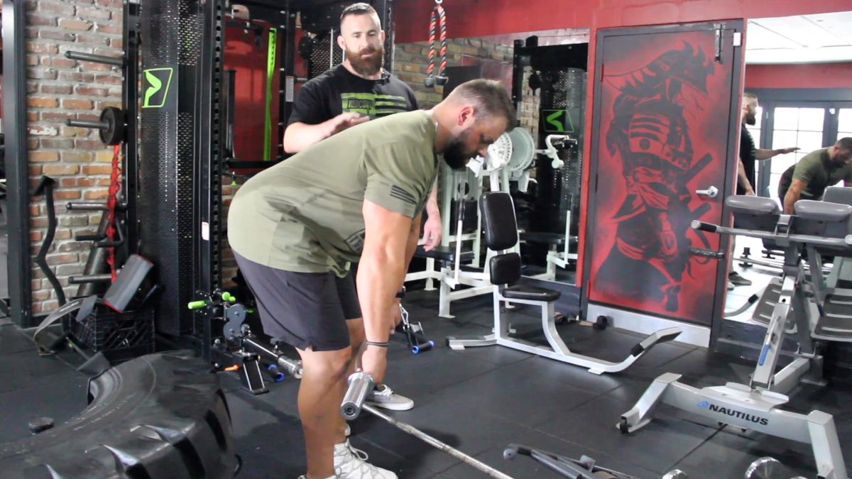 Bent over rows