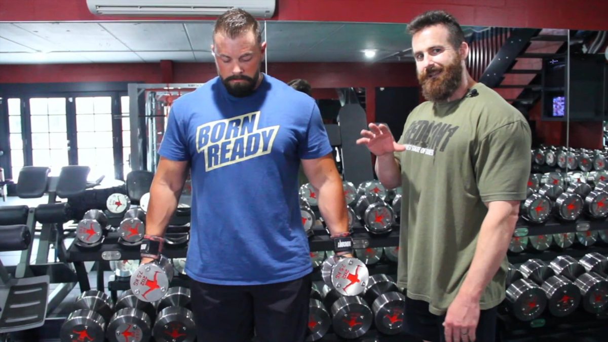 Dumbbell hammer curls