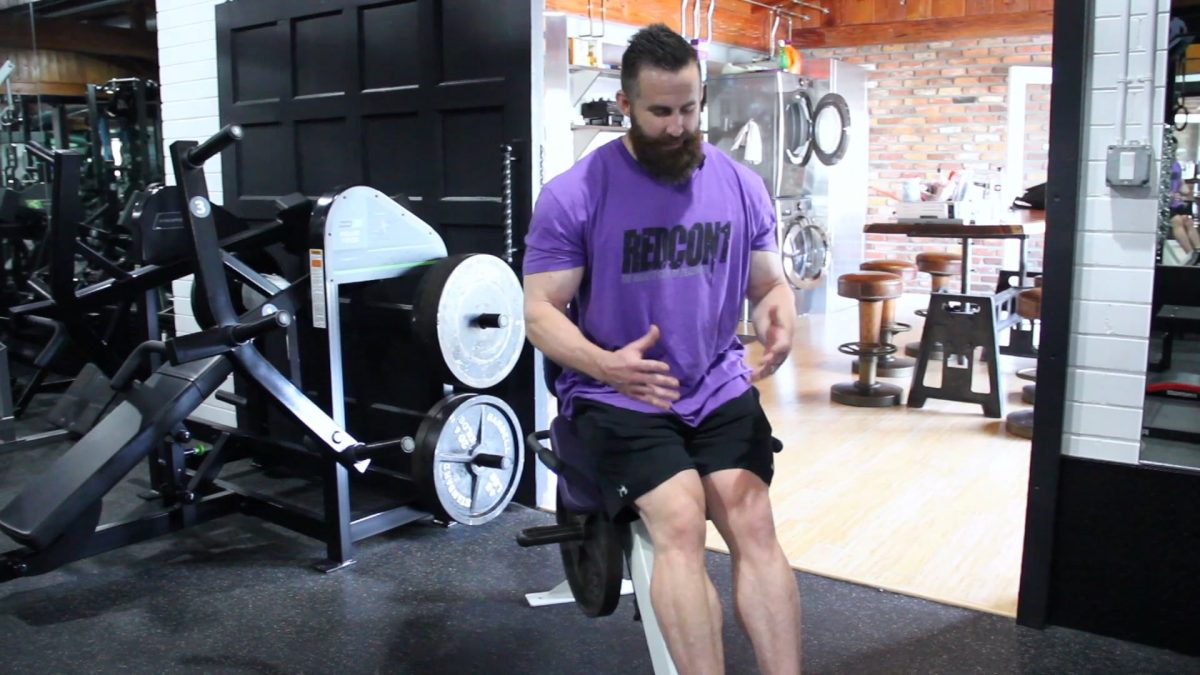 Hip Loaded calf raise