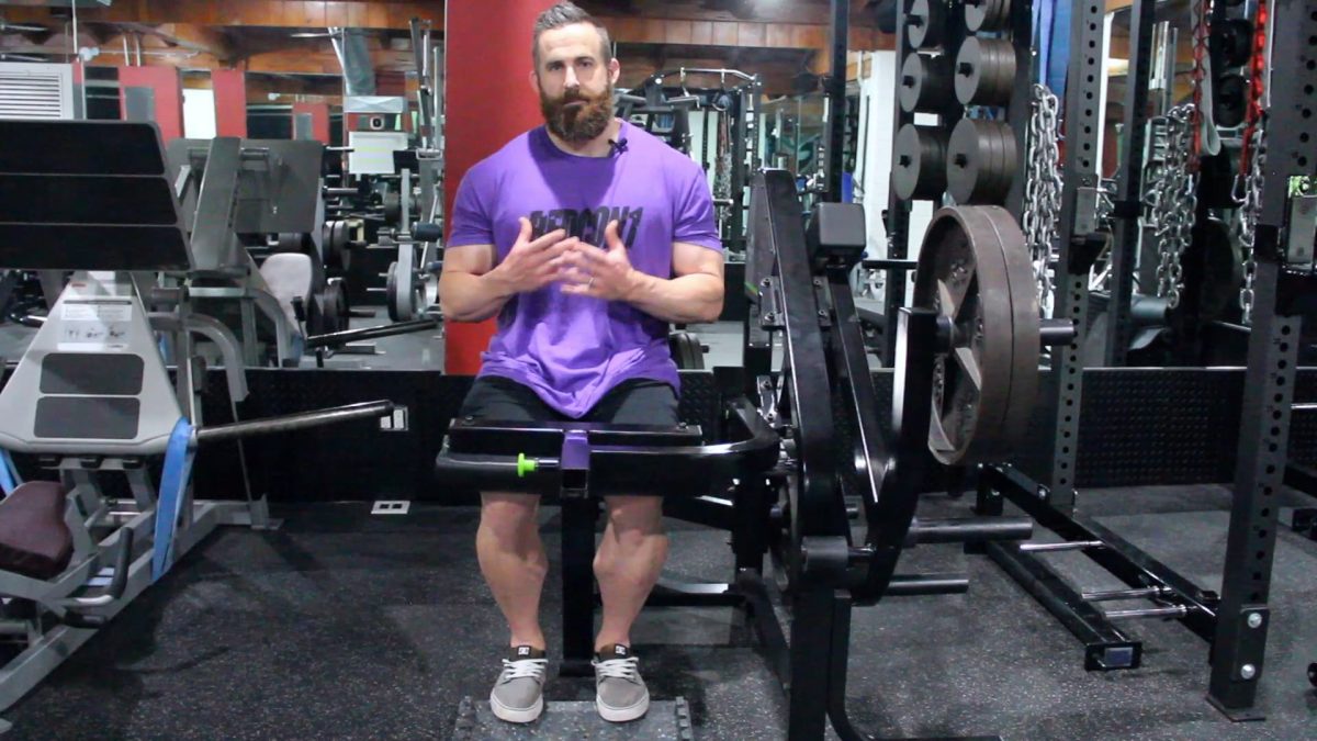 Seated calf raise