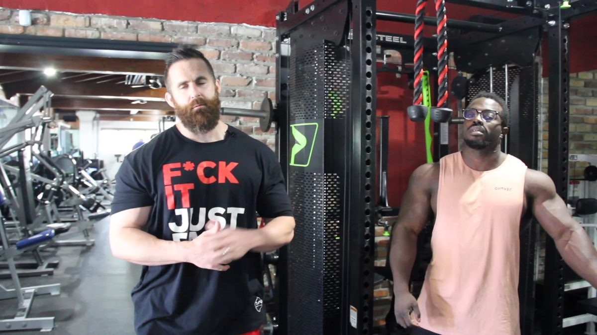 Overhead cable triceps extensions