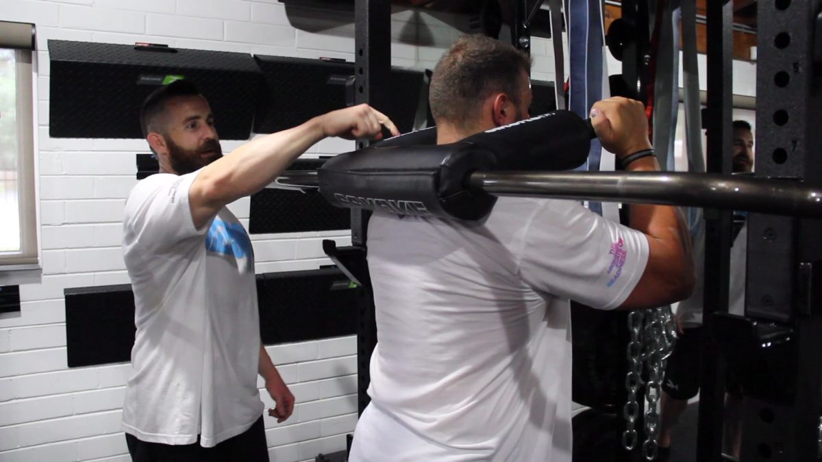 Quad dominant heel elevated squats