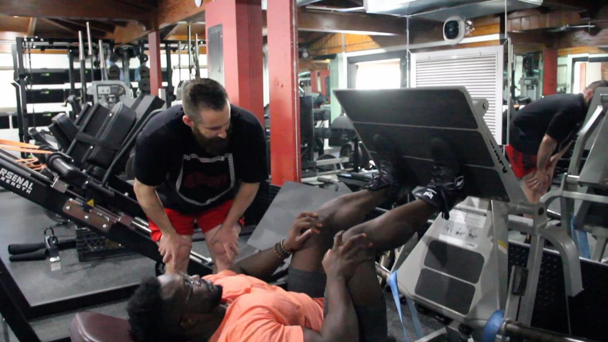 Leg press