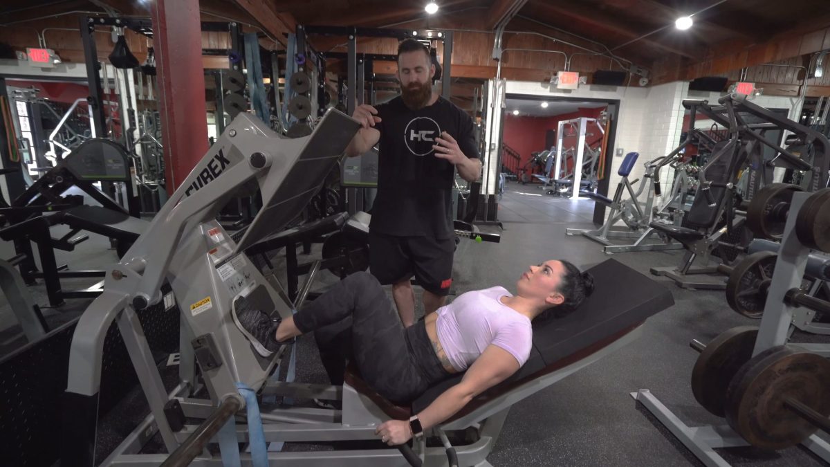 Single-leg leg press
