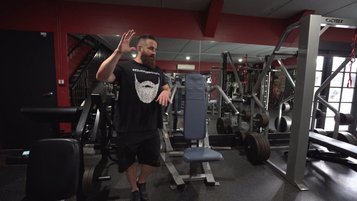 Machine shoulder press
