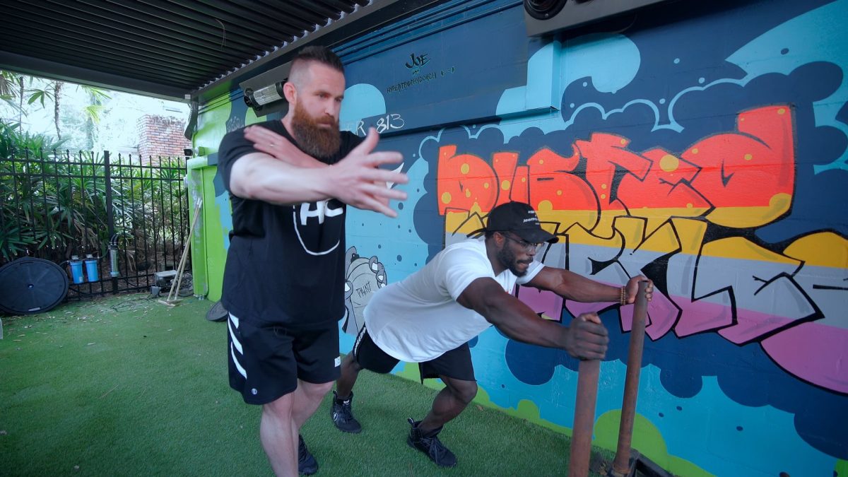 Sled push