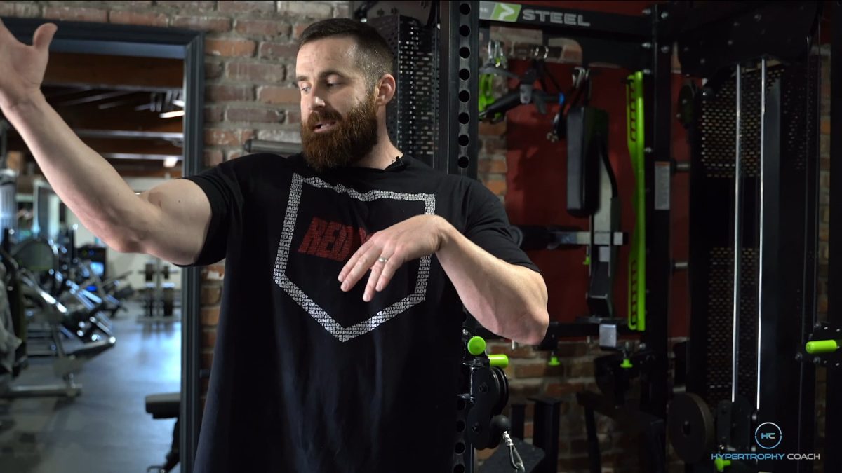 Seated cable cross extension