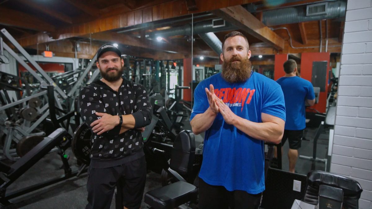Forward Lean Machine Lat Row