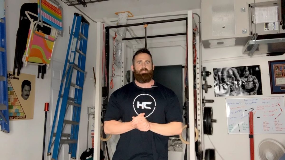 Cross Banded High Rear Delt Raise