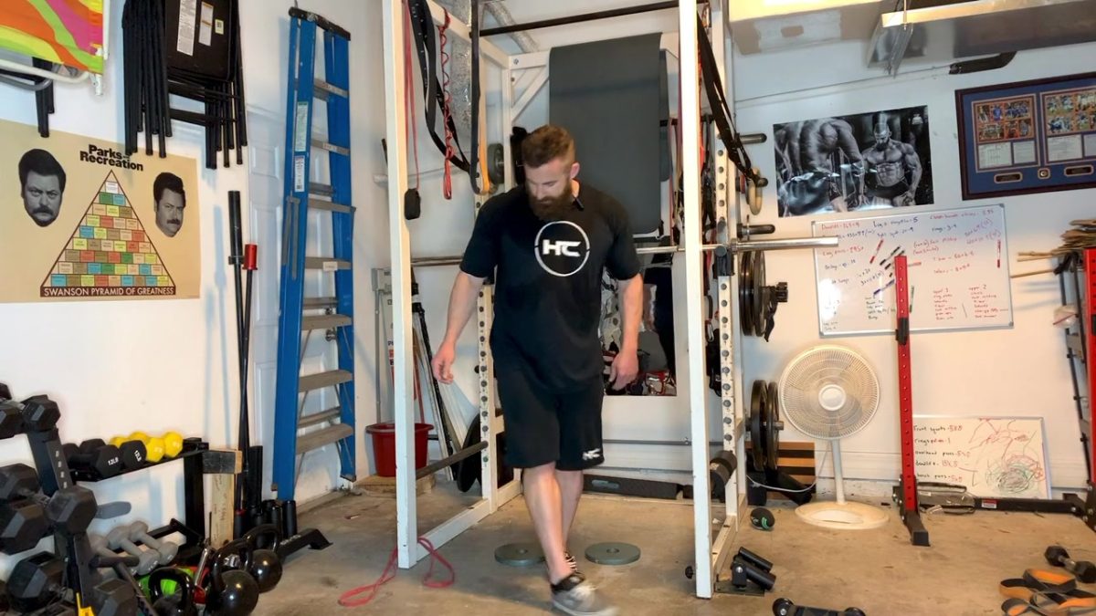 Band incline curls