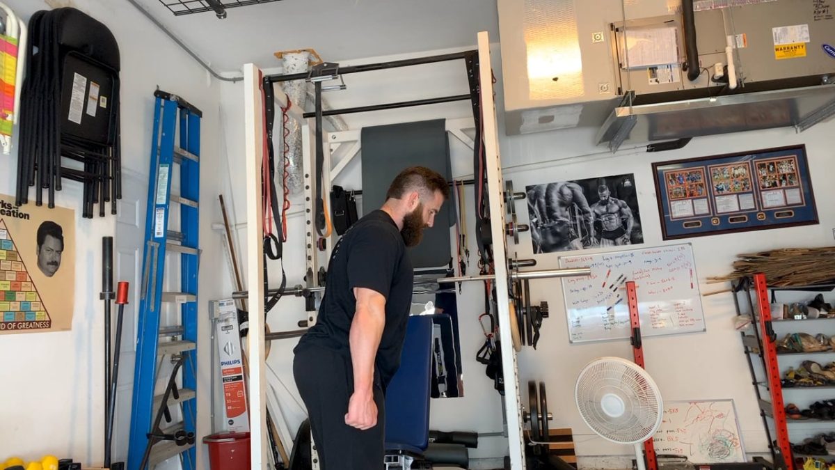 Cross banded triceps extensions