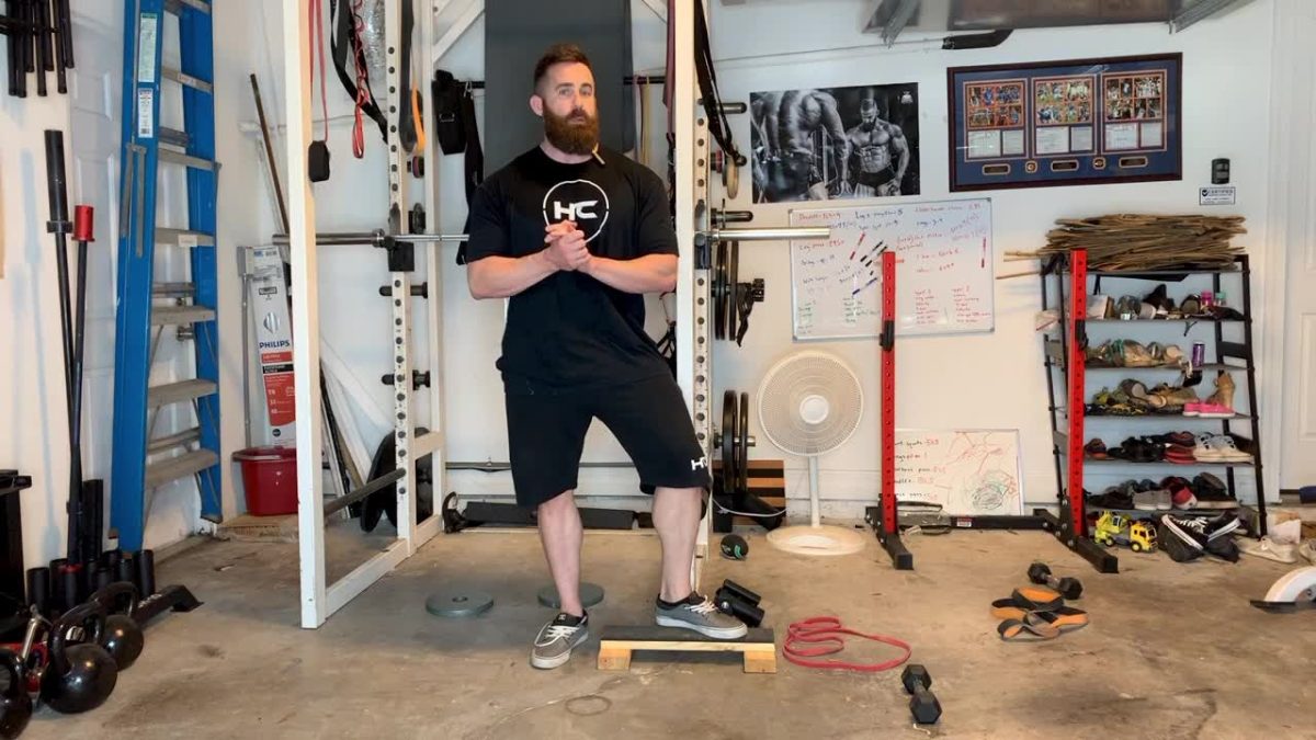 Single leg calf raise