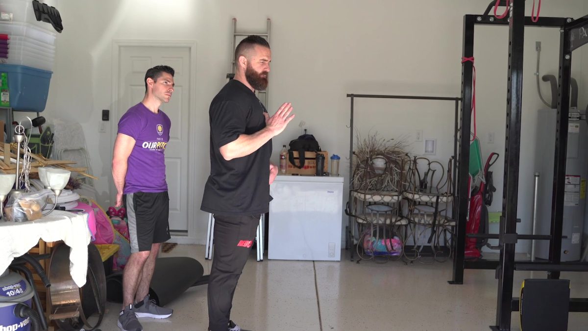 Walking lunges