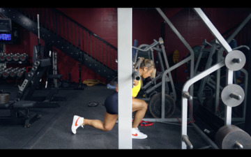 Smith Reverse lunge